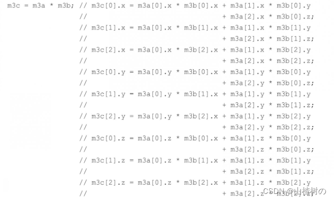 GLSL ES着色器语言 使用矢量和矩阵的相关规范