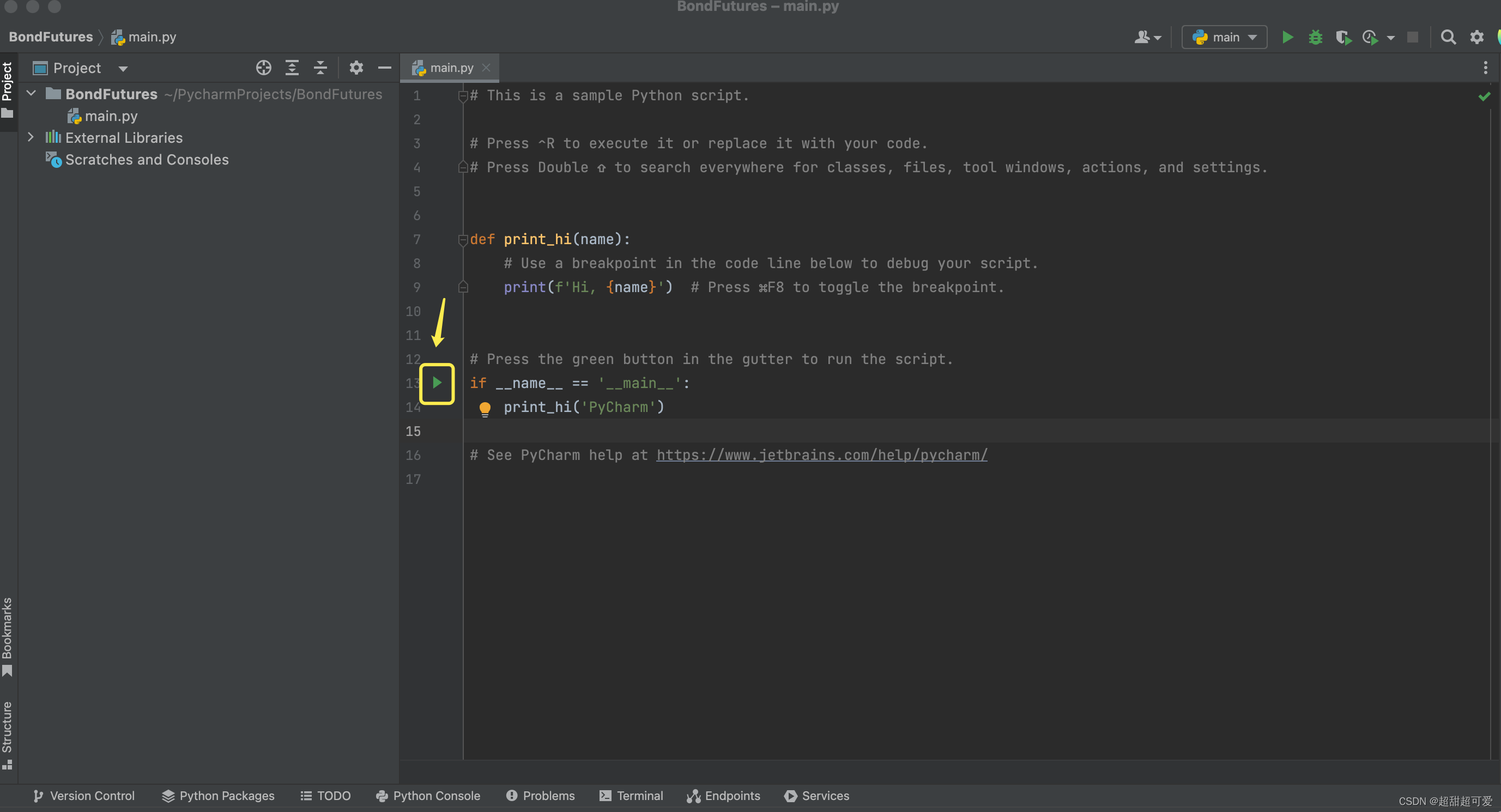 Pycharm 配置 Anaconda 解析器（Mac版）