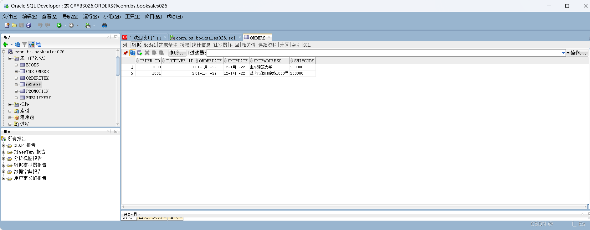 【Oracle 实验 实验4 Oracle数据库模式对象管理】