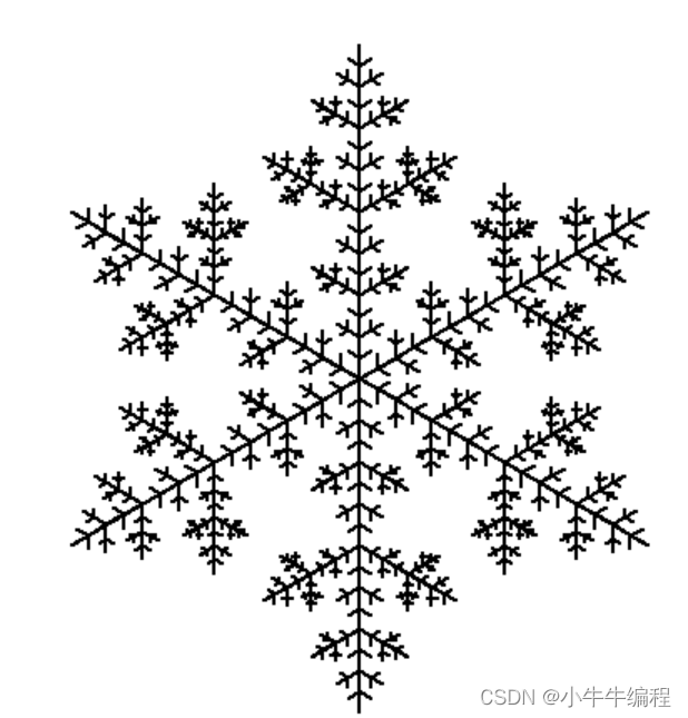 递归函数定义,递归应用案例-科赫雪花/雪花晶片/汉诺塔