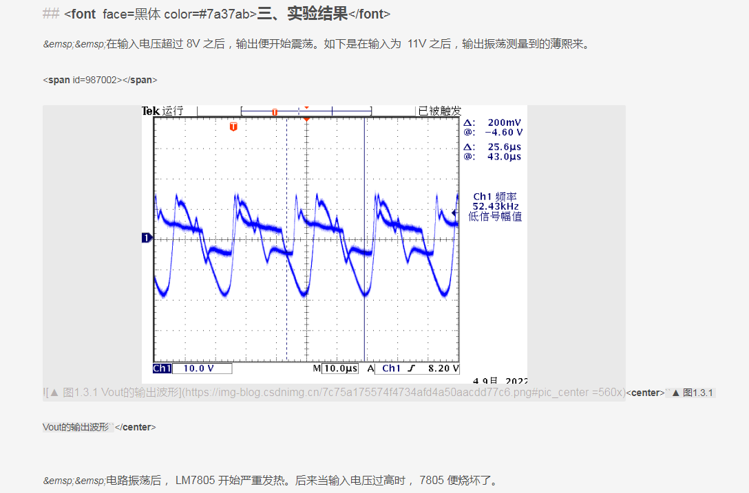 ▲ Figure 1.2.2 Added blog post content