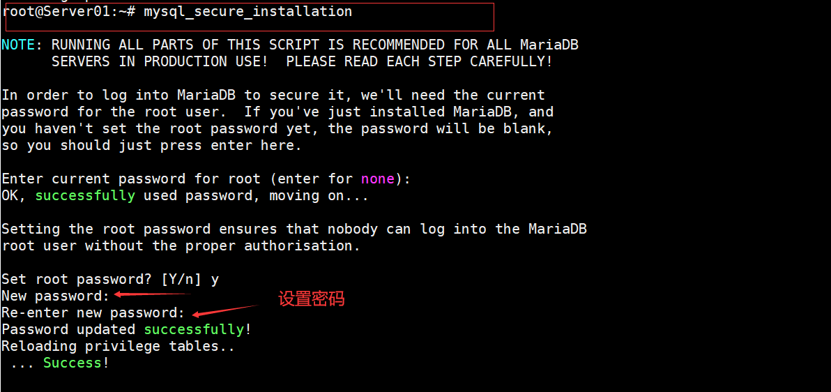 Debian搭建DBMS(MariaDB)