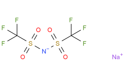 双(三氟甲基磺酰基)酰亚胺钠 cas91742-21-1白色-类白色晶体-粉末 分子量:303.1358892