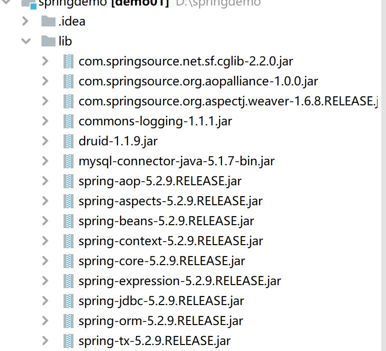 Java学习 spring5使用JdbcTemplate实现增删改查_list t1list=jdbctemplate.query
