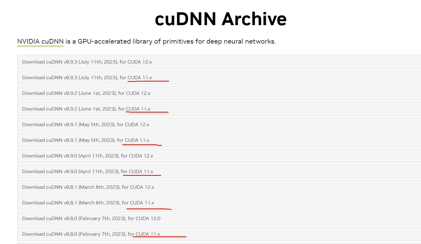 使用虚拟环境conda安装不同版本的cuda，cudnn，pytorch