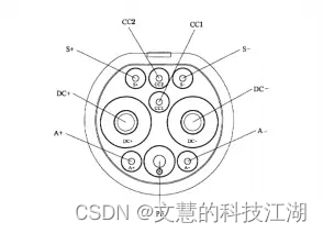 直流充电枪示意图