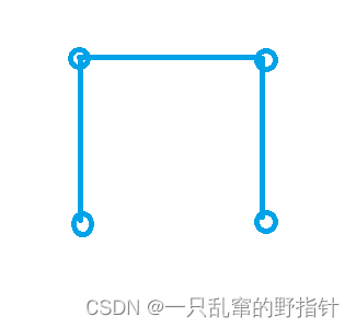 假设我们有了三个连起来的边