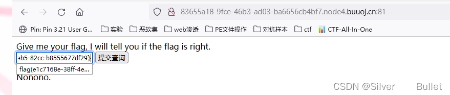 输入正确flag