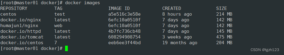 Docker的使用说明