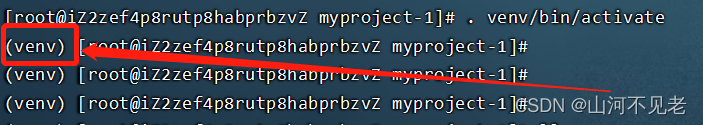 Python中venv虚拟环境使用（Linux环境）_linux python venv-CSDN博客