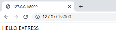 浏览器显示结果截图