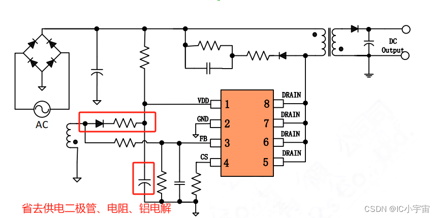 充电器方案5218，AC90-264V输入1.5W输出,可直接替代LP3669、LP3667