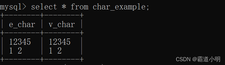【MySQL】轻松学习 列的类型定义(三)CHAR与VARCHAR和TEXT类型_mysql text char-CSDN博客