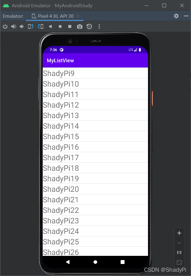 Android开发之ListView(实现列表与其点击事件)_android studio listview布局列表 点击响应-CSDN博客