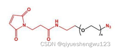 马来酰亚胺聚乙二醇叠氮，MAL-PEG-N3，Maleimide-PEG-Azide