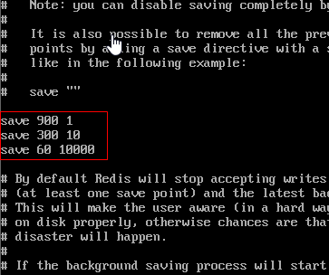 redis-rdb配置
