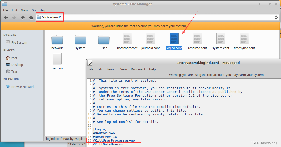 Xubuntu16.04 系统偶发出现自动登出的问题