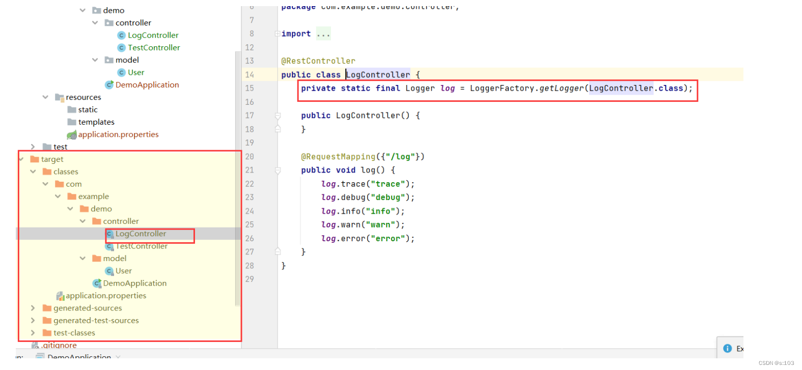 【JavaEE】Spring Boot - 日志文件