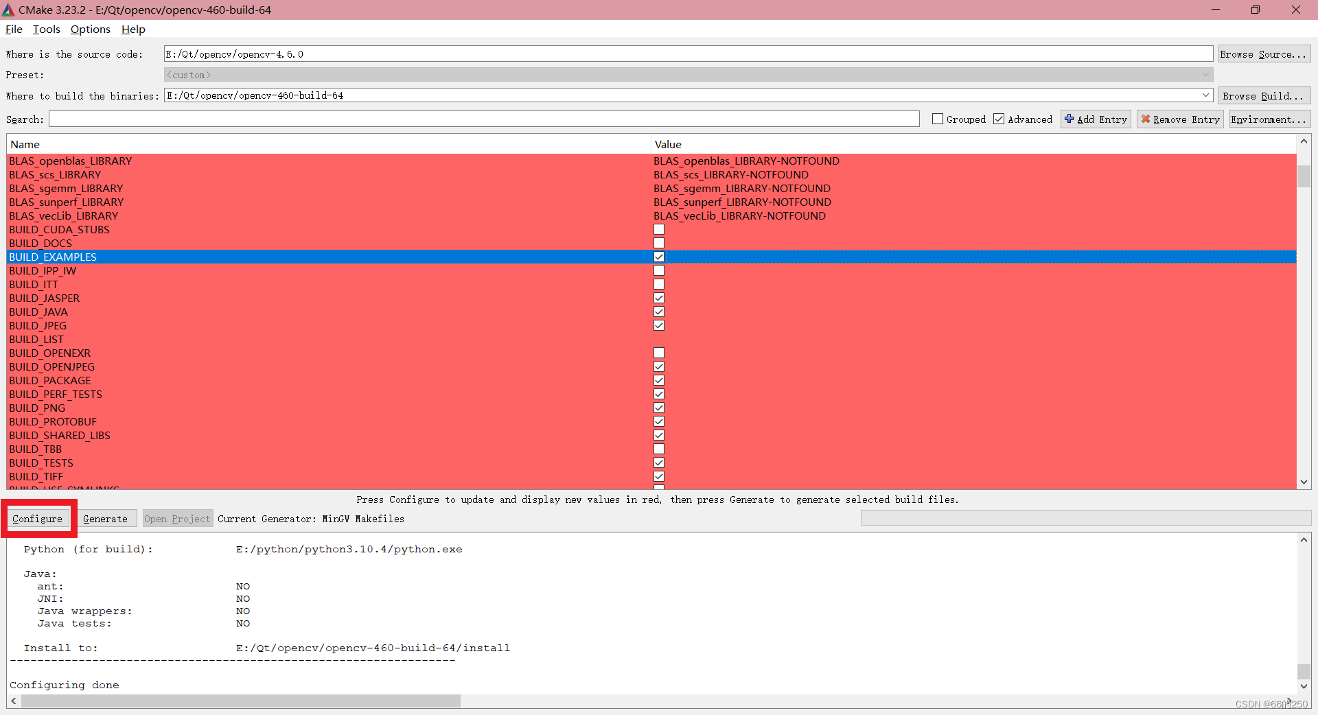 点击红框中的Configure按钮