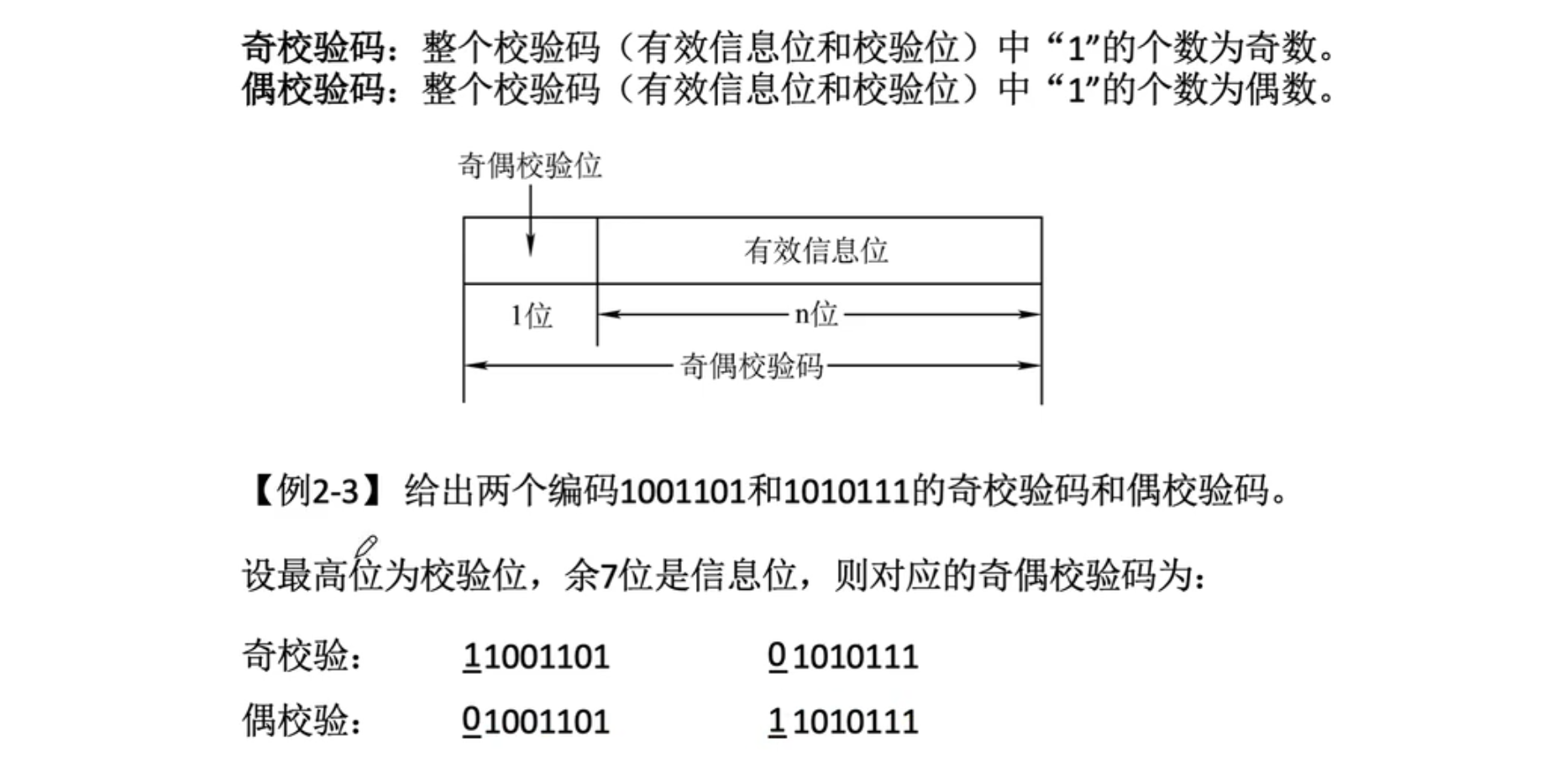 【计算机组成原理】数据的表示和运算（一）