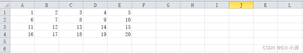 csv file content