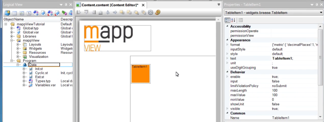 贝加莱mappView Table控件_贝加莱mapp组件下载-CSDN博客