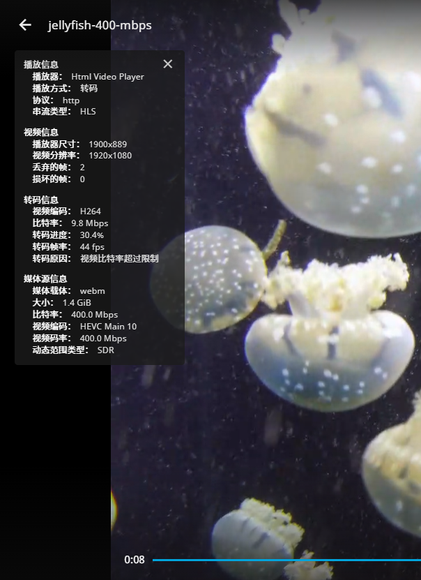 Hardware Decode / Encode for jellyfish-400-mbps-4k-uhd-hevc-10bit.mkv