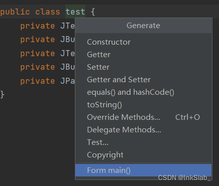 idea javaswing实现快速界面设计