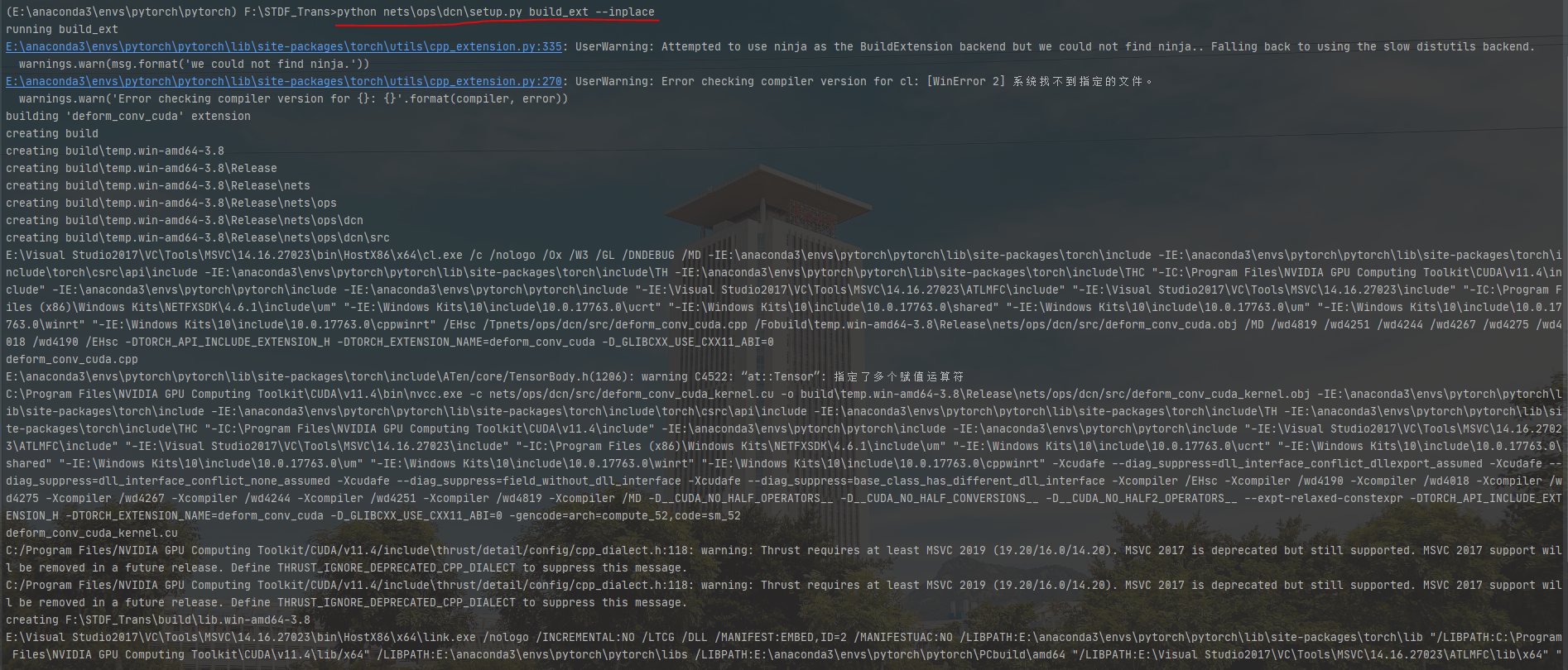 Call C ++ code in pycharm - Programmer Sought