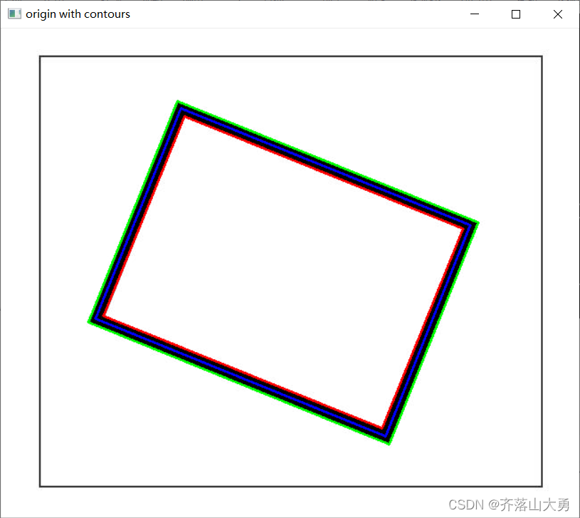 OpenCV查找和绘制轮廓：findContours和drawContours