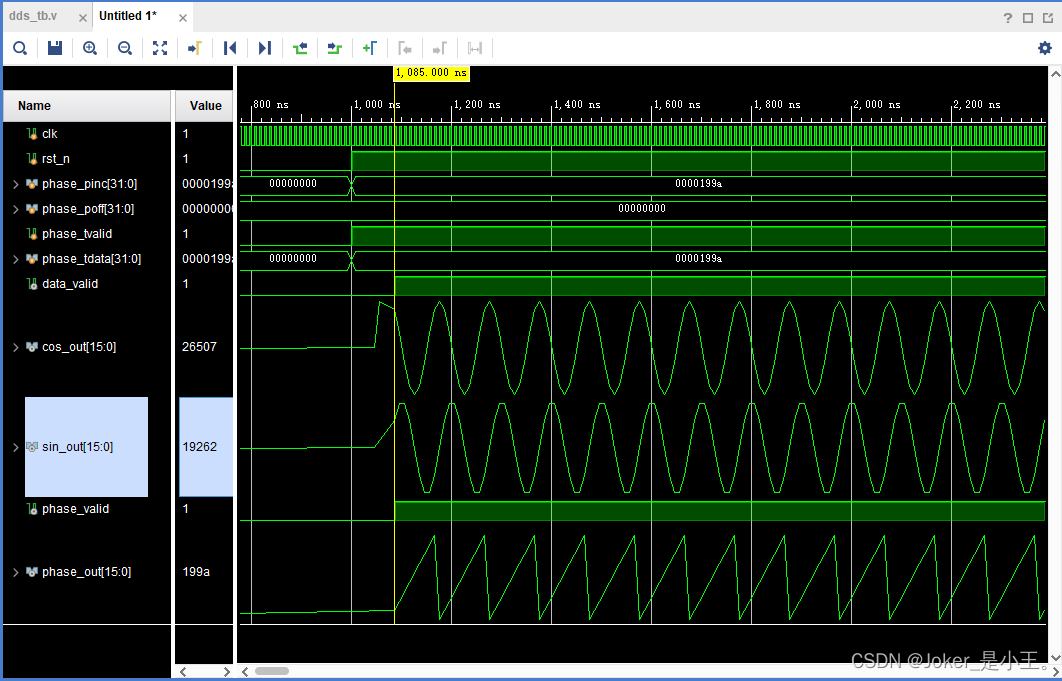 【JokerのZYNQ7020】DDS_Compiler。