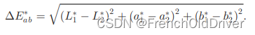 sRGB转CIEXYZ转CIELAB，以及色彩距离