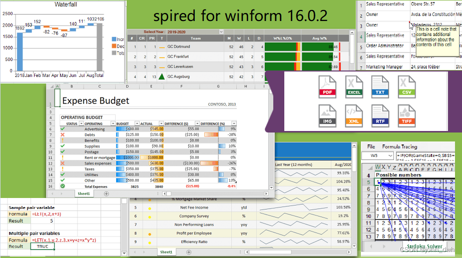 Spread 16.0.2 for Winforms Crack-2023.1.4 Version