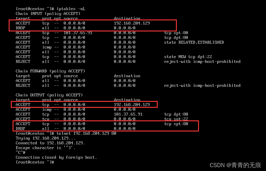 Linux上使用telnet连接本机IP地址端口_linux telnet ip 端口 命令-CSDN博客