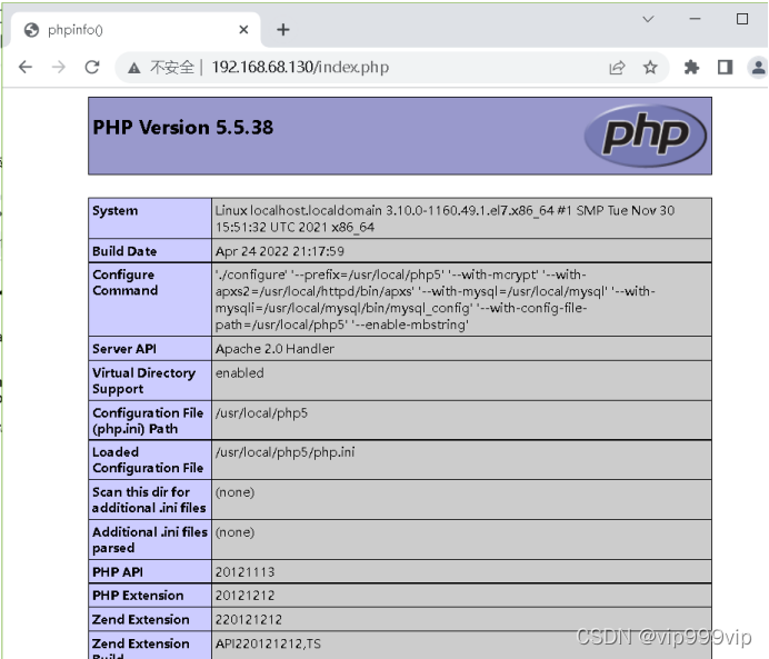 lanp+nginx实现动静分离