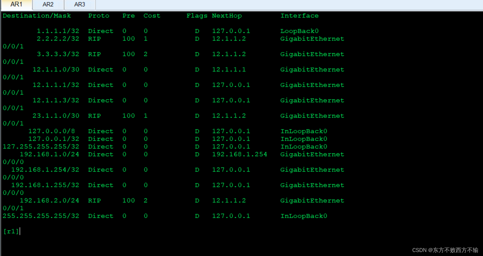 （超级详细）内部网关协议-RIP试验_内部网关协议rip实验-CSDN博客