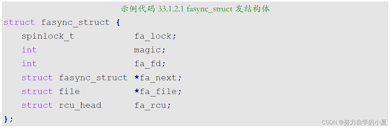 fasync_struct结构体