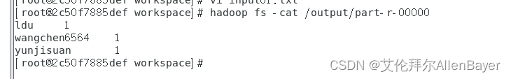 【雲計算】VMware虛擬機完成在Docker部署Hadoop集群並發佈在阿裡雲和DockerHub