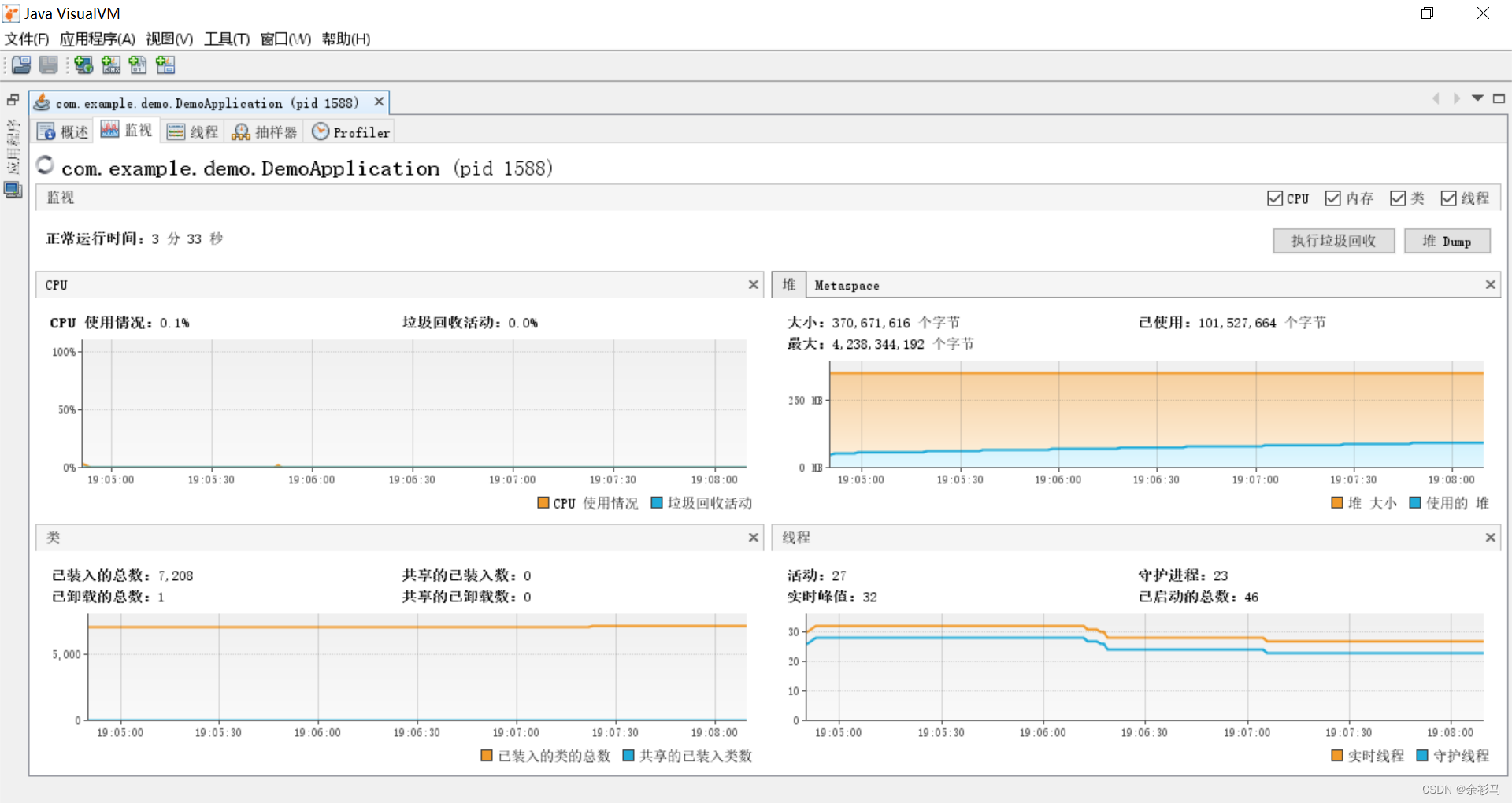 JVisualVM 性能分析与 Mybatis ResultHandler 实战
