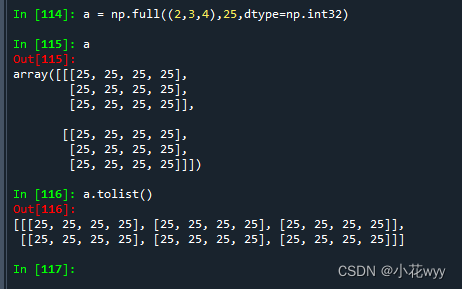 初学python之Numpy的数组对象ndarray_python ndarray-CSDN博客