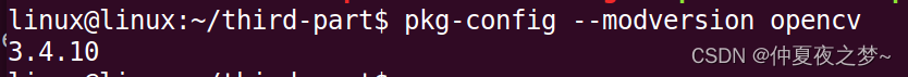 Ubuntu安装opencv库3.4.10，并在cmake工程中引入opencv库