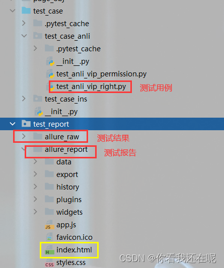 pytest+allure生成测试报告
