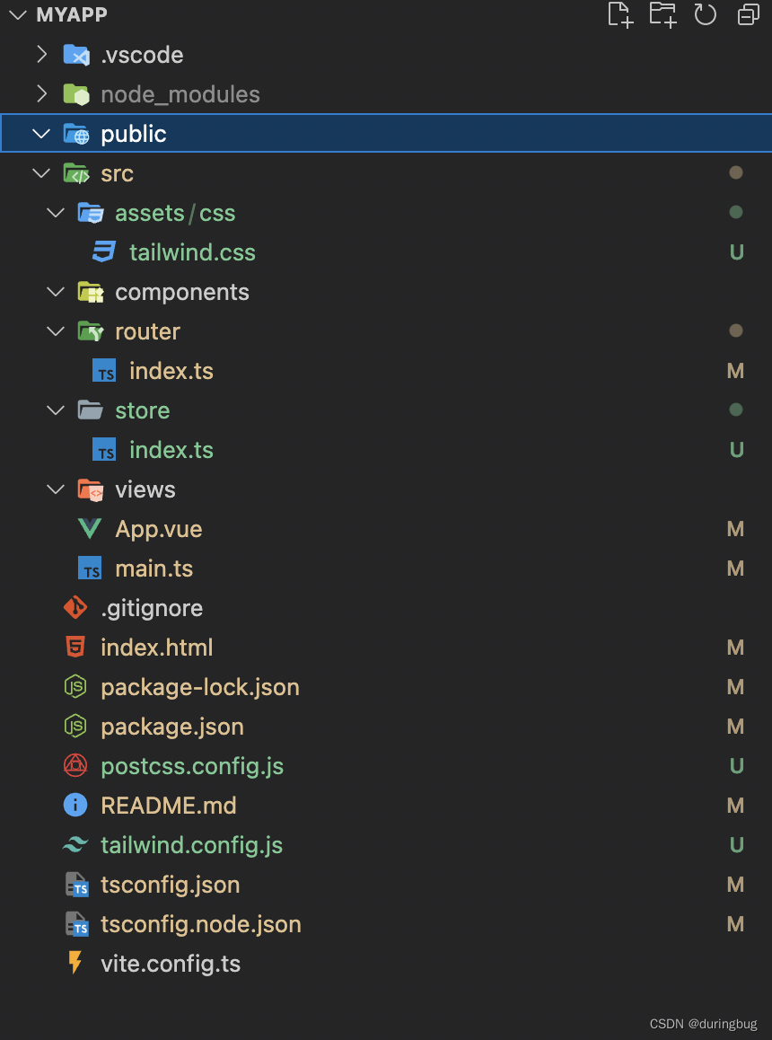 Vue3+vite+ts中一些常用的插件（tailwindcss,vuex,vue-router）_vue3 Ts 插件-CSDN博客