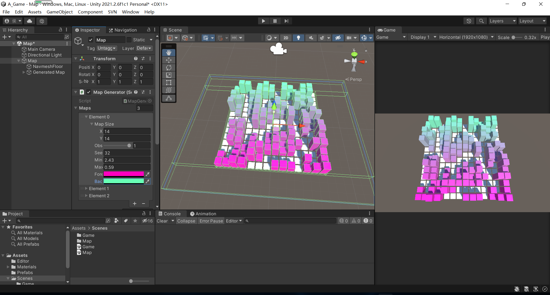 【Unity3d】随机生成地图（Map）_unity随机生成地图-CSDN博客