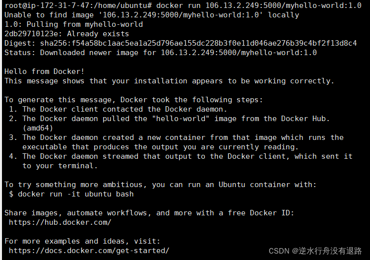 docker应用篇(4):搭建私服镜像中心docker-registry和docker-registry-web