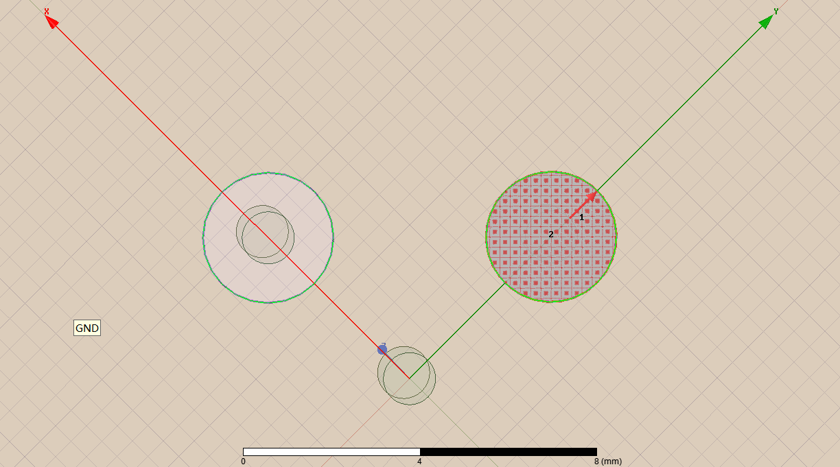 hfss - 圆形双馈微带天线