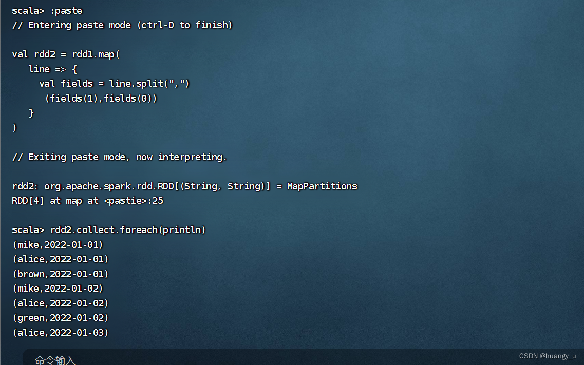 Spark RDD 案例：统计每日新增用户_rdd统计2015年上半年(16月)购买最多的东西。CSDN博客