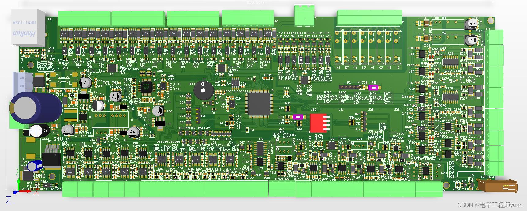 分享一个PCB3D封装库_pcb库分享-CSDN博客