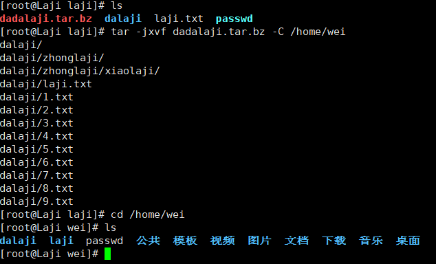 Linux目录和文件管理