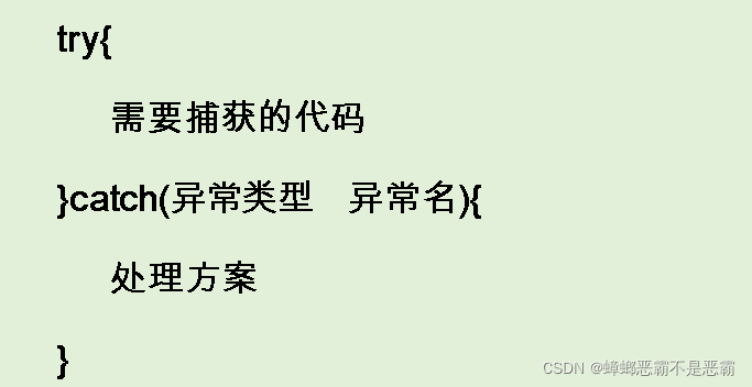 3.5 异常
